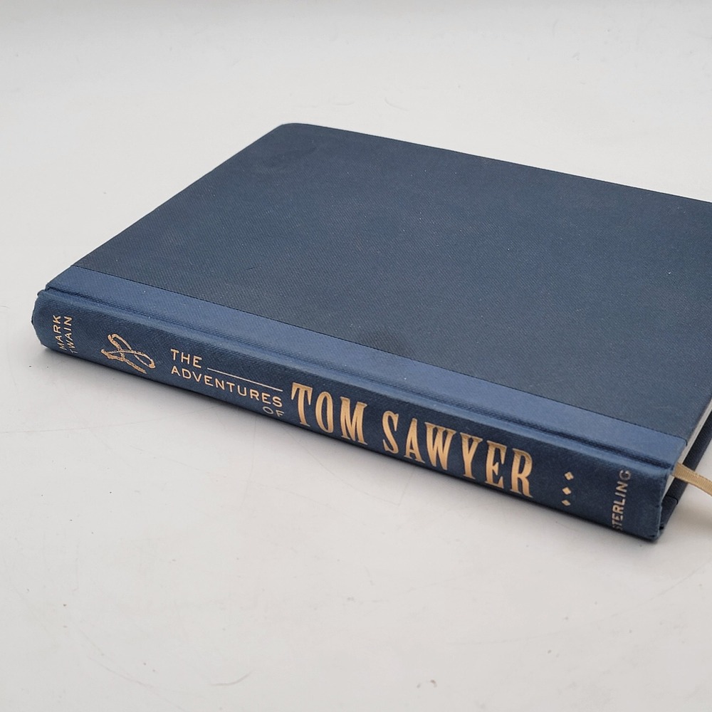 Mark Twain The Adventures of Tom Sawyer Hardcover 2004 Sterling Illustrated Good